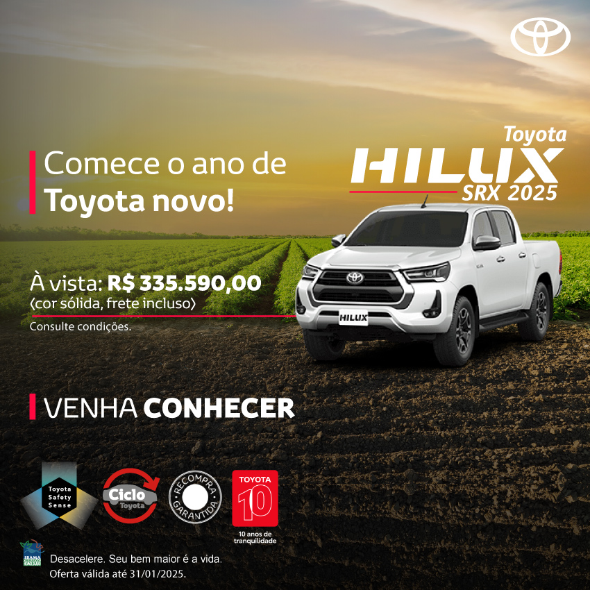 Campanha do Mês - Hilux - Jan/25