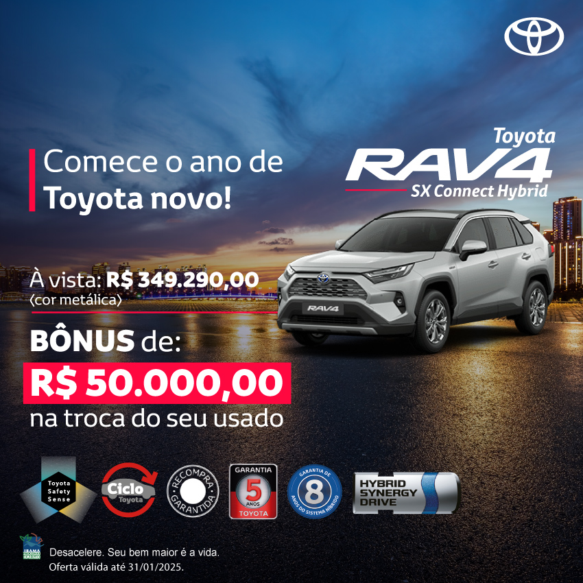 Campanha do Mês - RAV4 - Jan/25